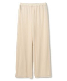 uncrave シアーベロアリブ ギャザーパンツ