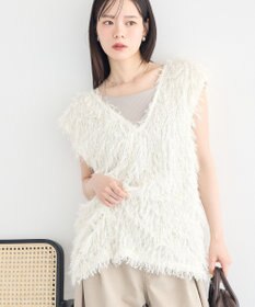 earth music&ecology フェザージャガードベスト