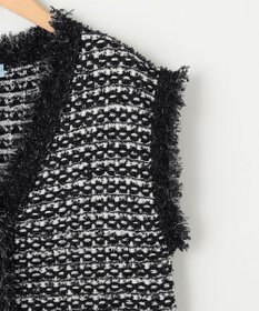 組曲 フリンジニット ベスト