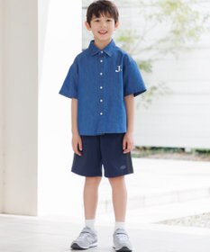 J.PRESS KIDS 【速乾】【100-130cm】ナイロンストレッチ ショートパンツ