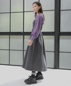 Green Parks ・ＳＵＧＡＲ　ＳＰＯＯＮ　デニムコルセットキャミワンピ