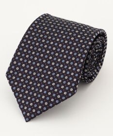 J.PRESS MEN 【VINTAGE JACQUARD COLLECTION】小紋柄 ネクタイ ネイビー系8