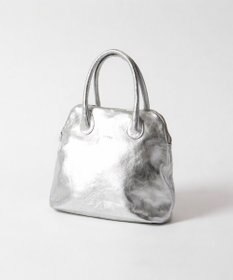 FOLNA RD ホイルレザーブガッティボストンバッグ