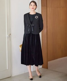 極美品♡ 大きいサイズ44 23区 アプロディール ベロア ロングワンピース 極美品♡ 大きいサイズ44 23区 アプロディール ベロア ロング