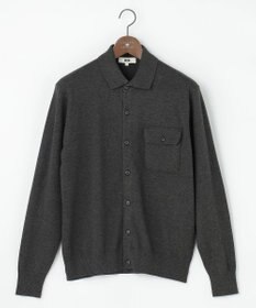 JOSEPH ABBOUD 【チクチクしない/イージーケア/3シーズン対応/サスティナブル】SNOWY  シャツカーディガン