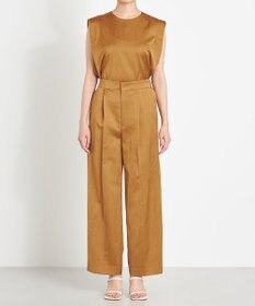 NAVE 【ReNAVE 洗える】グロスサテン パンツ