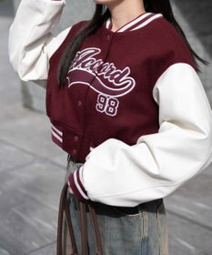 WEGO スタジアムロゴショートスタジャン