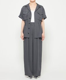 uncrave ドレープツイル ワイドパンツ