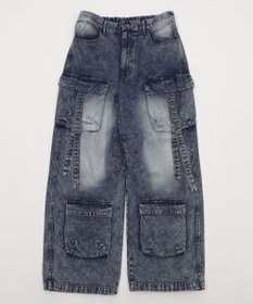 WEGO イージーマルチポケットデニムカーゴ