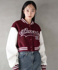 WEGO スタジアムロゴショートスタジャン