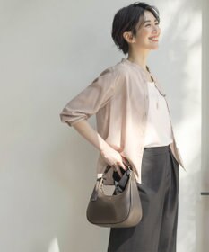 J.PRESS LADIES L ワイドリブジャージー ノースリーブ カットソー