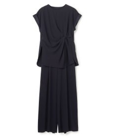 uncrave バックサテンジョーゼット オールインワン