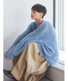 AMERICAN HOLIC シャギーゆるっとニットプルオーバー