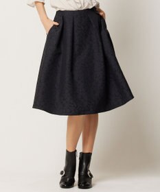 TOCCA 【WEB限定カラーあり】【消臭・洗える】RIBBON LABYRINTH JACQUARDスカート
