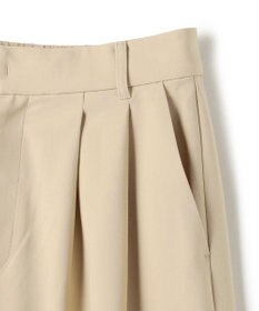 UNFILO マイビューティ タックワイドパンツ