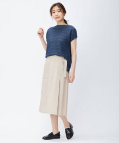 J.PRESS LADIES 【洗える】ヘンプレイヤード ニット