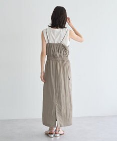 YECCA VECCA 【UVカット/遮熱/接触冷感】COOLカーゴキャミワンピース