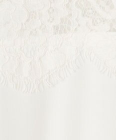 GRACE CONTINENTAL レースコンビタフタワンピース