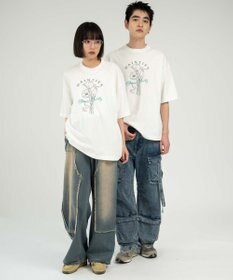 WEGO 【ユニセックス着用ITEM/SMLXLサイズ展開】アソートグラフィックT（SS）