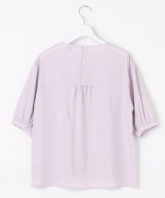 J.PRESS LADIES S 【WEB限定カラーあり・洗える】ラミーポプリン ボリュームスリーブ ブラウス