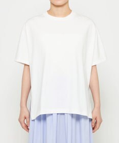 uncrave 【佐藤晴美さん着用・洗濯機洗い可】プレーンストレッチ ビッグTシャツ