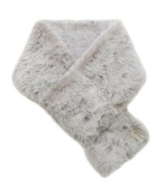 MOONBAT 【WEB限定】FURLA スノートップ チャーム付きフェイクファーマフラー