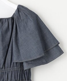 Feroux 【洗える】ラッフル ワンピース