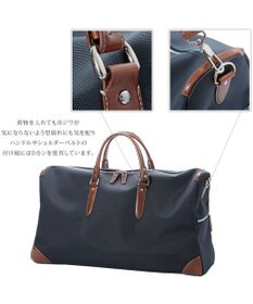 UNBILLION 【テレビ ドラマ着用アイテム】Otias 1681デニール×白化合皮ボストンL