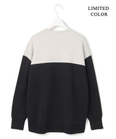 ICB 【WEB限定カラーあり・洗える】コットンポリエステルスムース  ニットプルオーバー