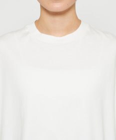 uncrave 【佐藤晴美さん着用・洗濯機洗い可】プレーンストレッチ ビッグTシャツ