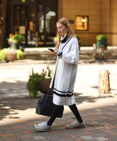 J.PRESS MEN 【J.PRESS ORIGINALS × CLUEL】チルデンニットワンピース