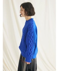 CRAFT STANDARD BOUTIQUE ケーブルニットドッキングスウェット