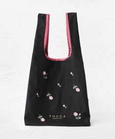TOCCA 【A4サイズ対応・一部カラー撥水】BOUQUET DE REVE ECO BAG エコバッグ ブラック系
