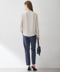 ICB L 【6/12-6/28期間限定・受注生産】BackSatinAmunzen ボウタイブラウス
