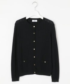 J.PRESS LADIES 【洗える】KNIT BASIC ミディ丈 カーディガン