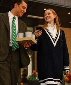 J.PRESS MEN 【J.PRESS ORIGINALS × CLUEL】チルデンニットワンピース