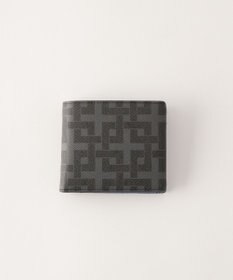 MIYABIYA La quoh with kirakaracho 角つなぎ プリントレザー 二つ折り財布