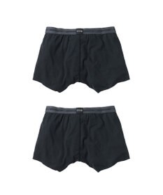 WACOAL MEN ボクサーパンツ 2枚セット 【オーガニック綿混ボクサー】 快適 吸汗速乾 抗菌防臭 やさしい肌あたり フリーカッティング(裾部分) 環境に配慮 前閉じ GT2310 /ブロス バイ ワコールメン