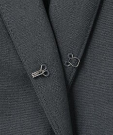 J.PRESS LADIES L 【セットアップ対応・洗える】DRYウーステッド ノーカラー ジャケット