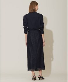 ICB 【接触冷感・UVケア・速乾・洗える】 FluidBackSatin シャツブラウス