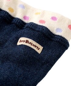 MIKI HOUSE HOT BISCUITS 【70-100cm】 おしりフリル 9分丈ベビースパッツ