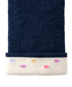 MIKI HOUSE HOT BISCUITS 【70-100cm】 おしりフリル 9分丈ベビースパッツ