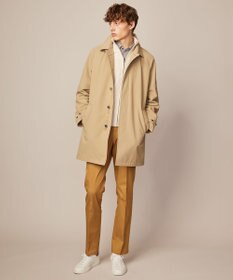 JOSEPH ABBOUD 【キングサイズ・洗える】コットンバルキーニットブルゾン