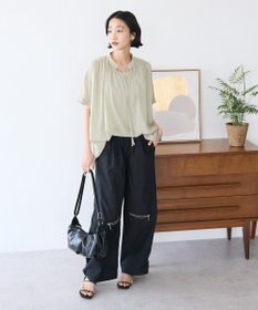 CRAFT STANDARD BOUTIQUE ヴィンテージボイルタイ付ブラウス