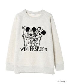 Green Parks Ｄｉｓｎｅｙ／裏起毛フロッキープリントスウェット