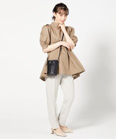 LA BAGAGERIE 【veganview】v piece mesh mini shoulder bag