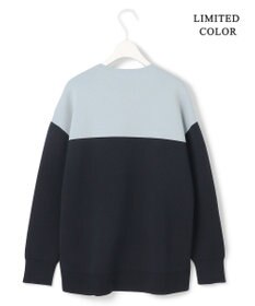 ICB 【WEB限定カラーあり・洗える】コットンポリエステルスムース  ニットプルオーバー