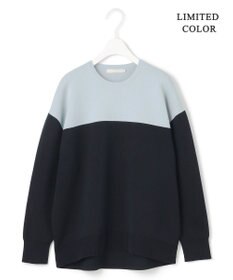 ICB 【WEB限定カラーあり・洗える】コットンポリエステルスムース  ニットプルオーバー