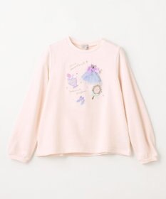 ANY KIDS 【らくっトレーナー】裏毛プリンセスデザイン トレーナー