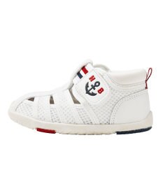 MIKI HOUSE HOT BISCUITS 【13-17cm】ダブルラッセル 水抜けセカンドサンダル